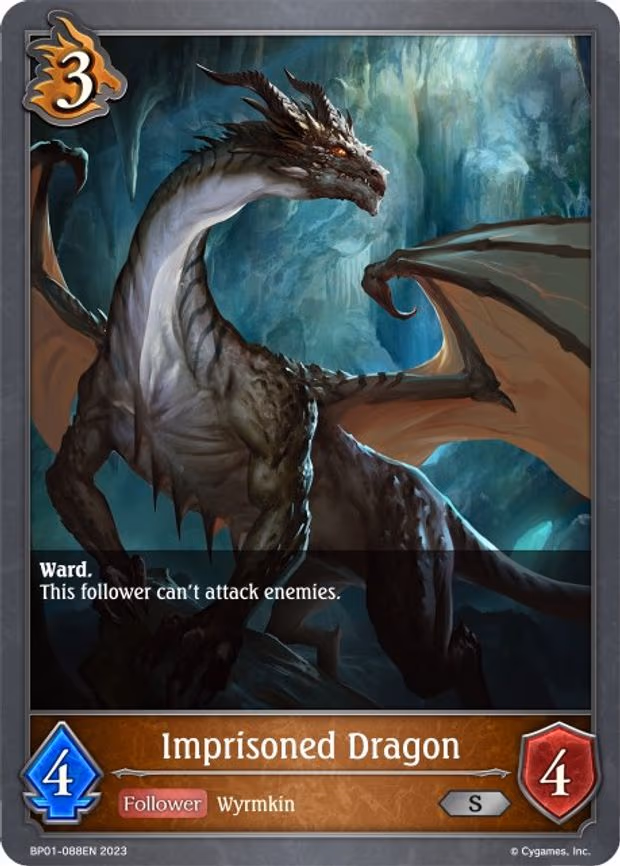 Imprisoned Dragon - Silver (BP01-088EN)