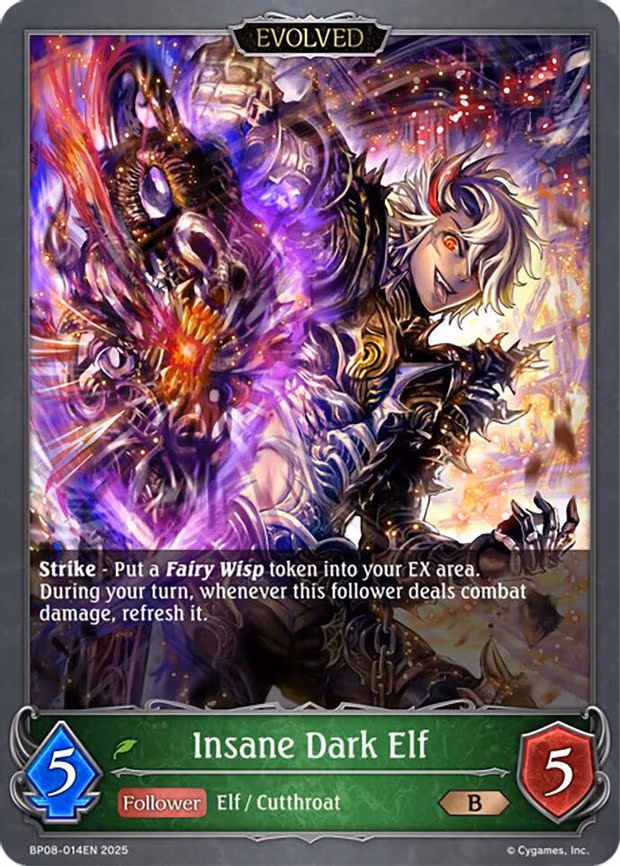 Insane Dark Elf - Bronze (BP08-014EN)