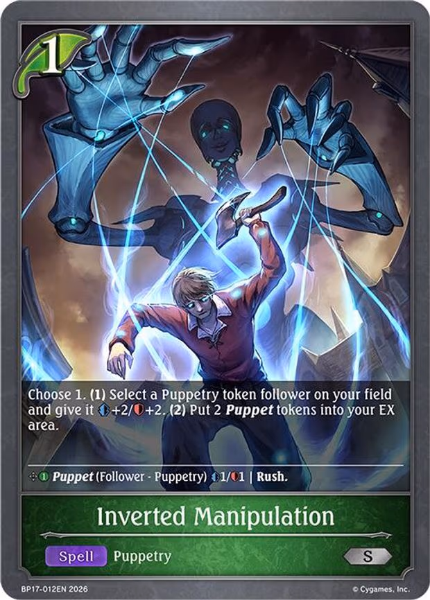 Inverted Manipulation - Silver (BP17-012EN)