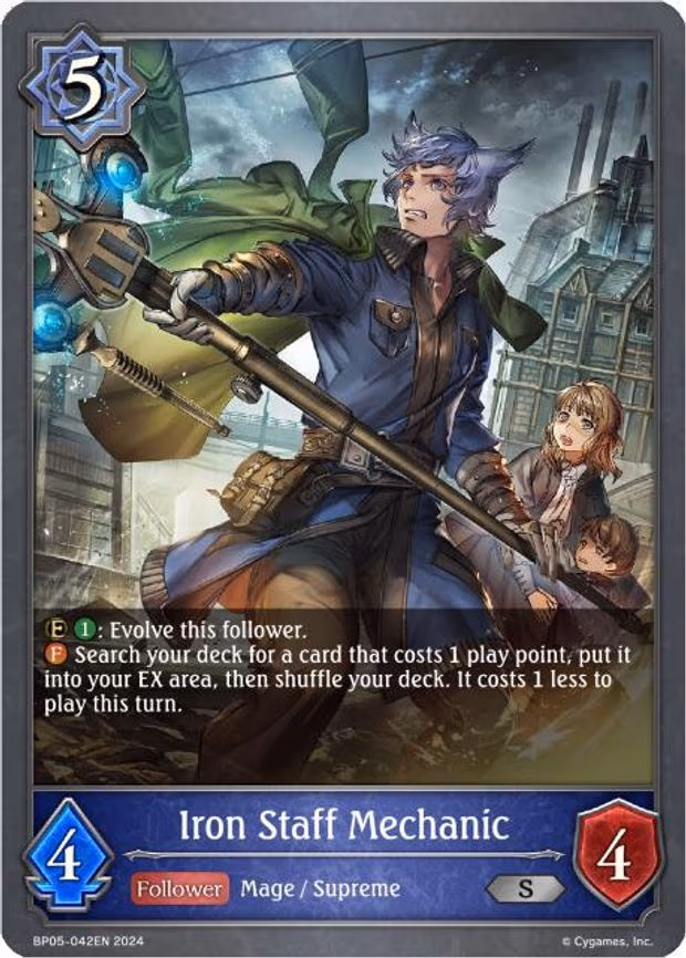 Iron Staff Mechanic - Silver (BP05-042EN)