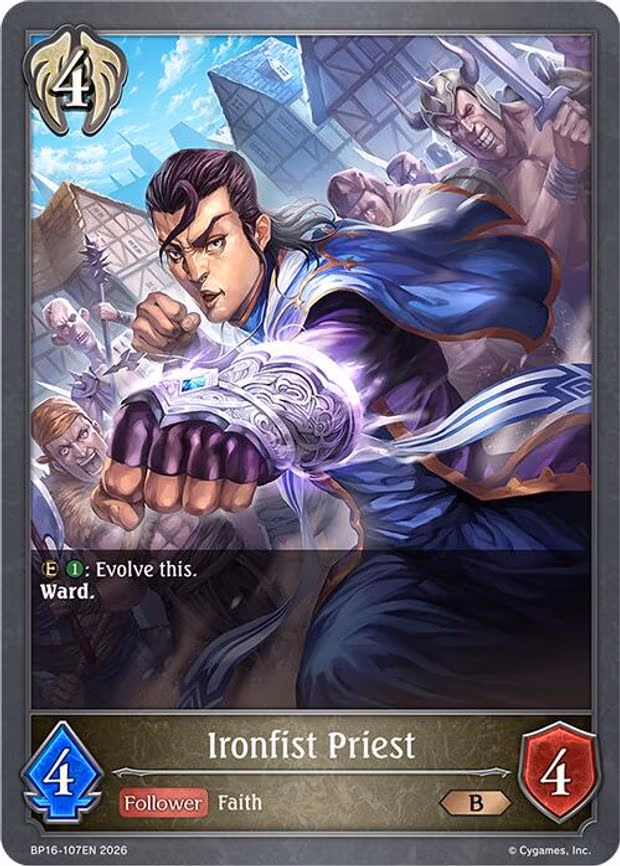 Ironfist Priest - Bronze (BP16-107EN)