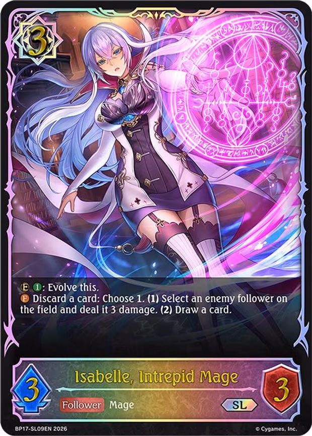 Isabelle, Intrepid Mage - Super Legendary (BP17-SL09EN)