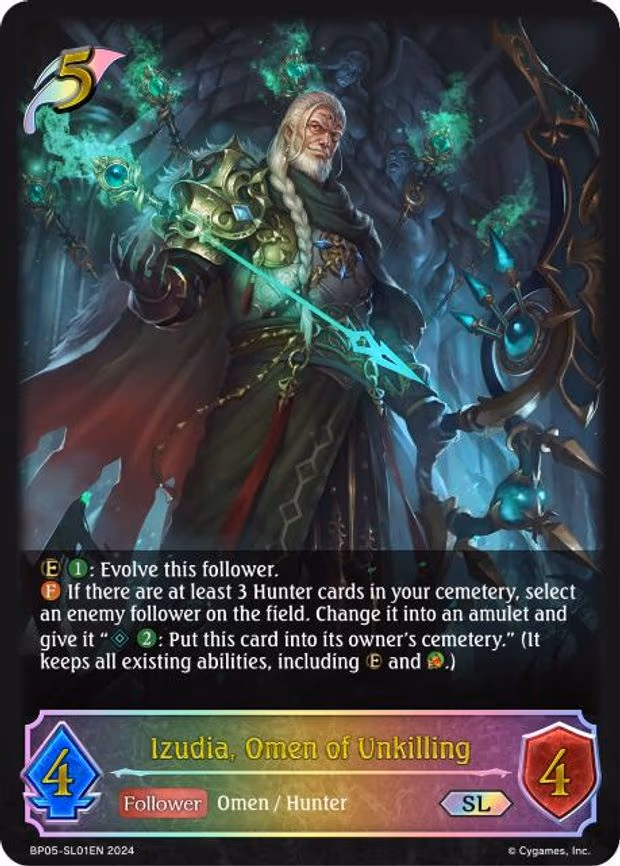 Izudia, Omen of Unkilling
