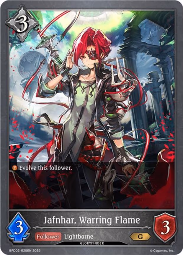 Jafnhar, Warring Flame - Gold (GFD02-025EN)