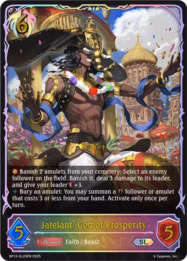 Jatelant, God of Prosperity - Super Legendary (BP13-SL20EN)