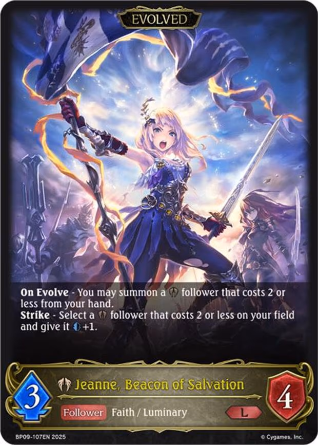 Jeanne, Beacon of Salvation - Legendary (BP09-107EN)