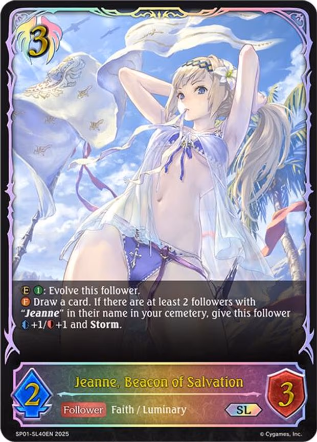 Jeanne, Beacon of Salvation - Super Legendary (SP01-SL41EN)