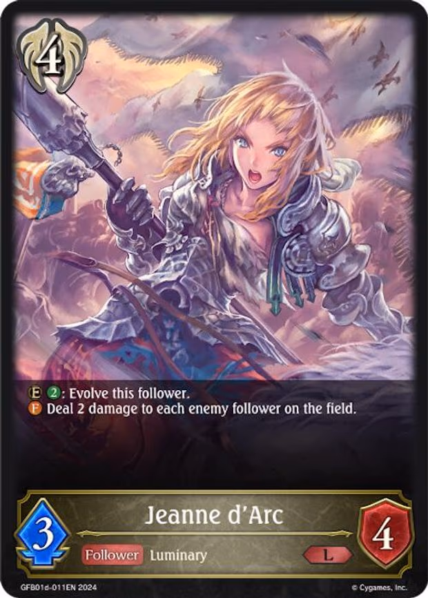 Jeanne d'Arc - Legendary (GFB01d-011EN)