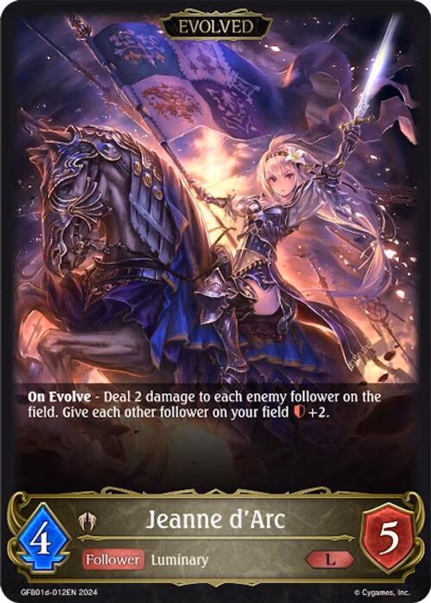Jeanne d'Arc - Legendary (GFB01d-012EN)