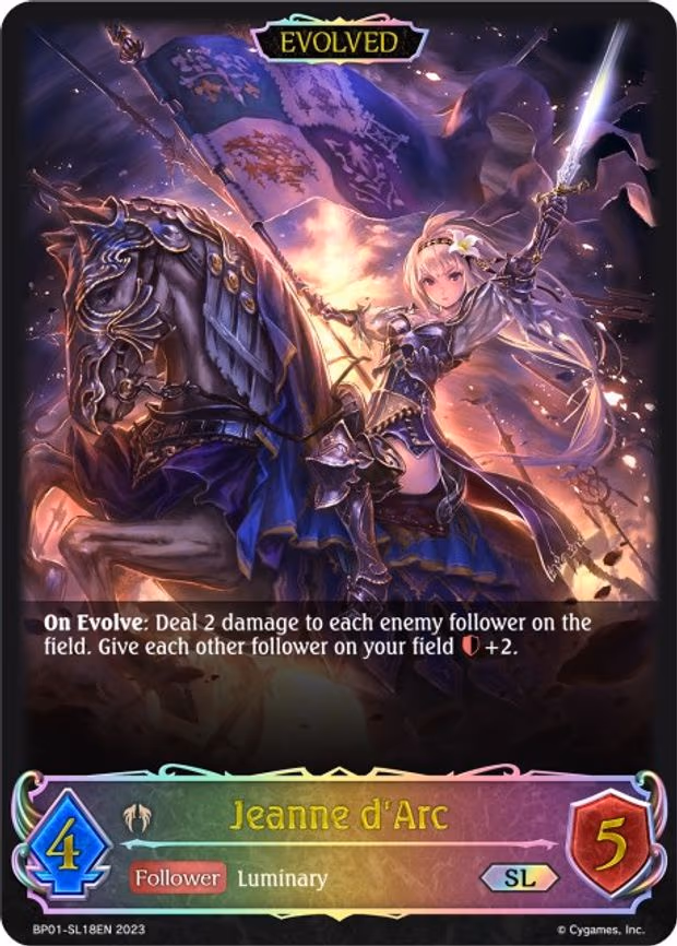 Jeanne d'Arc - Super Legendary (BP01-SL18EN)