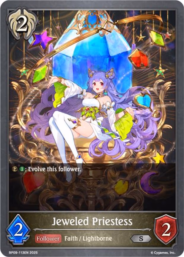 Jeweled Priestess - Silver (BP09-113EN)