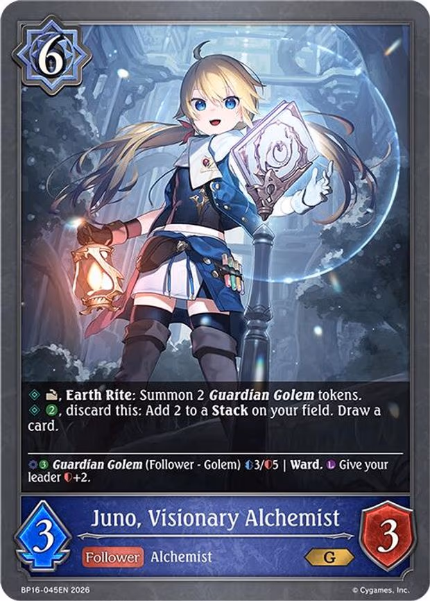 Juno, Visionary Alchemist - Gold (BP16-045EN)