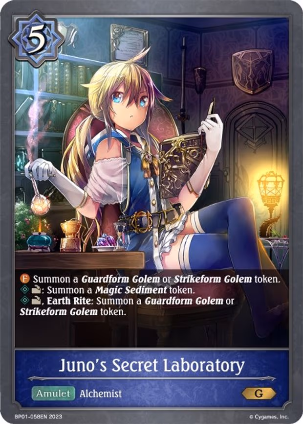 Juno's Secret Laboratory - Gold (BP01-058EN)