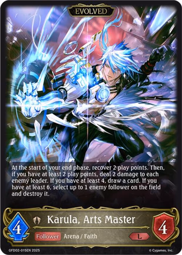 Karula, Arts Master - Legendary (GFD02-015EN)