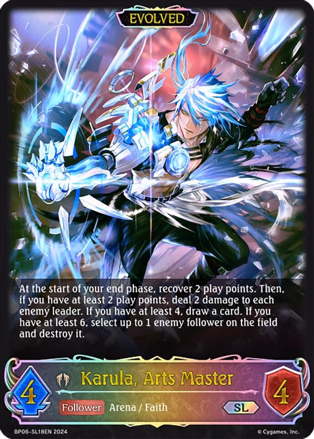 Karula, Arts Master - Super Legendary (BP06-SL18EN)