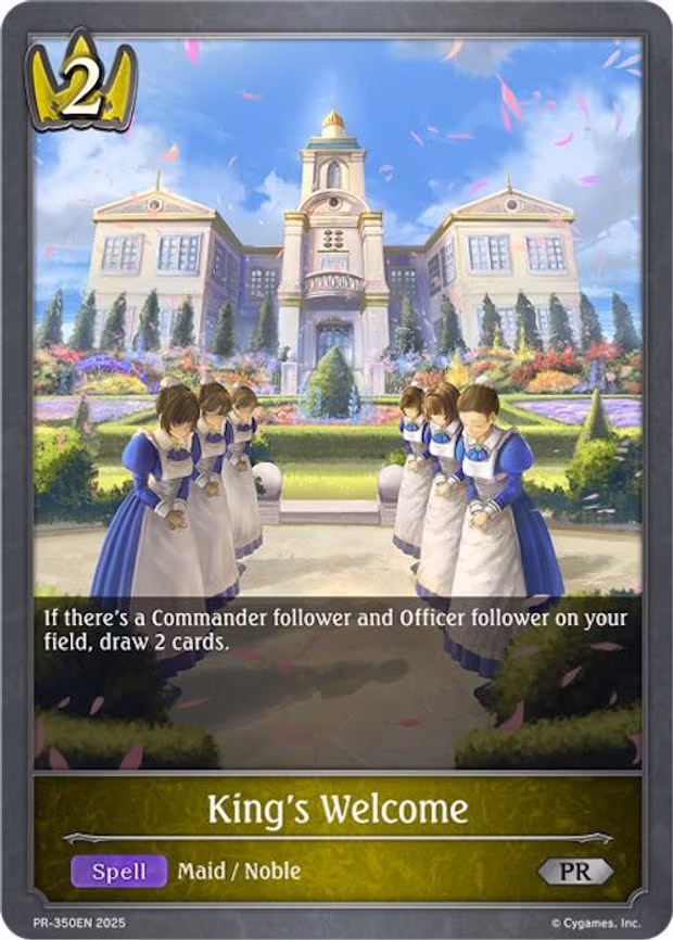 King's Welcome - Promo (PR-350EN)