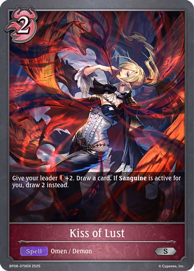 Kiss of Lust - Silver (BP08-079EN)