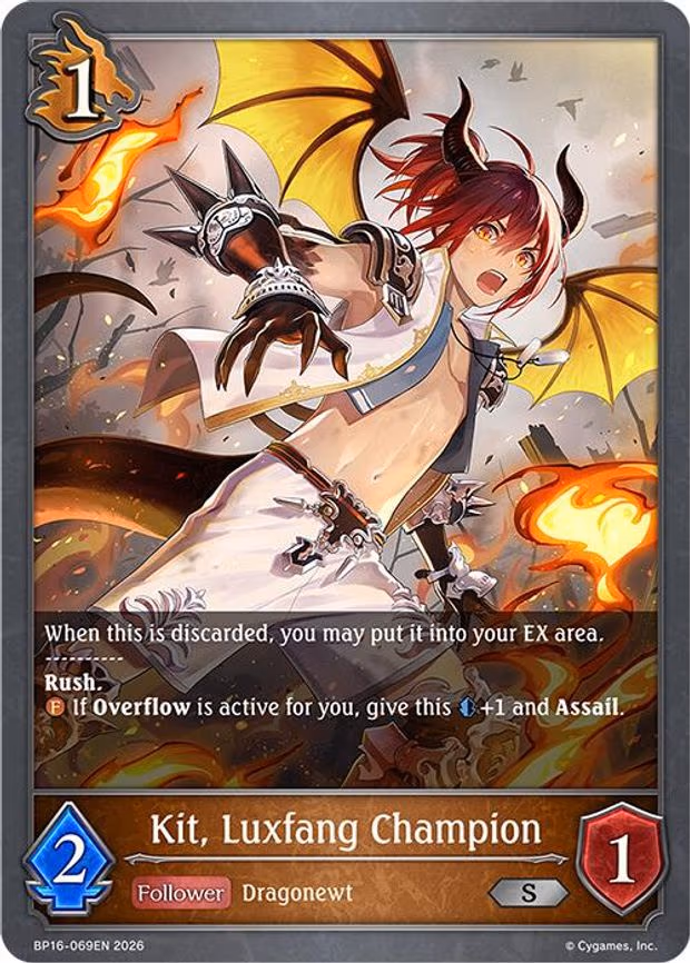 Kit, Luxfang Champion - Silver (BP16-069EN)