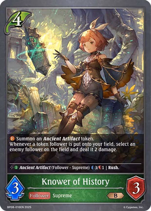 Knower of History - Bronze (BP08-016EN)