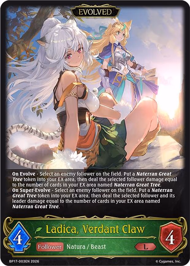 Ladica, Verdant Claw