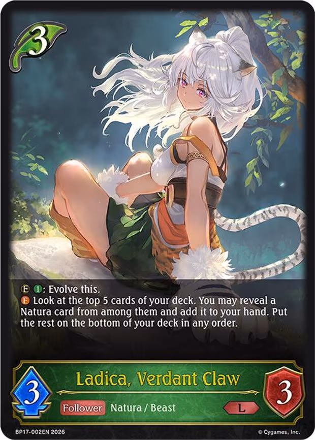 Ladica, Verdant Claw