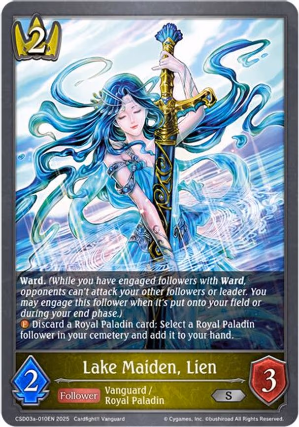 Lake Maiden, Lien - Silver (CSD03a-010EN)