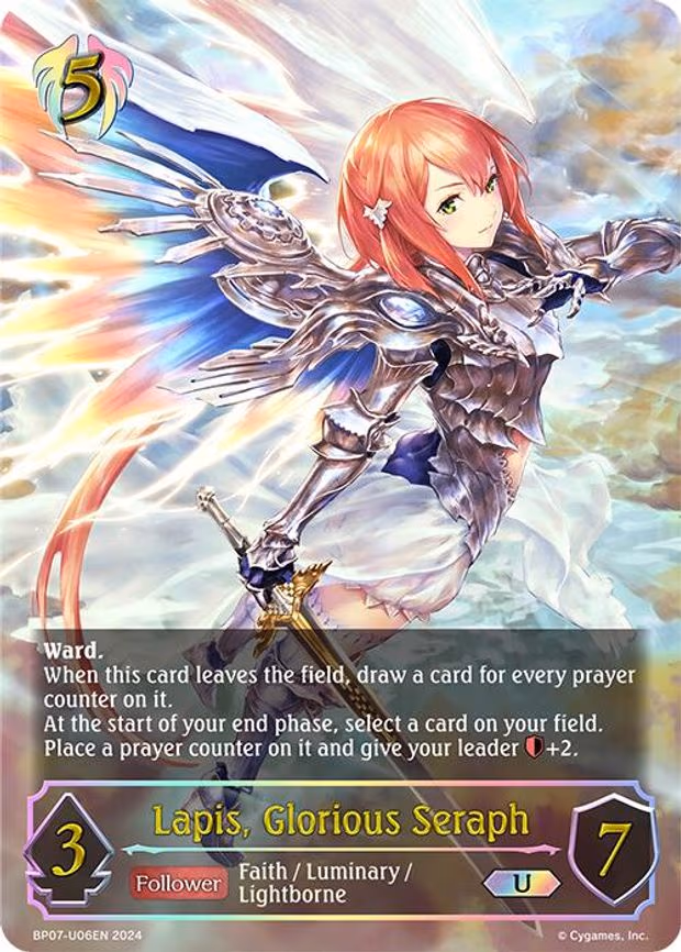 Lapis, Glorious Seraph