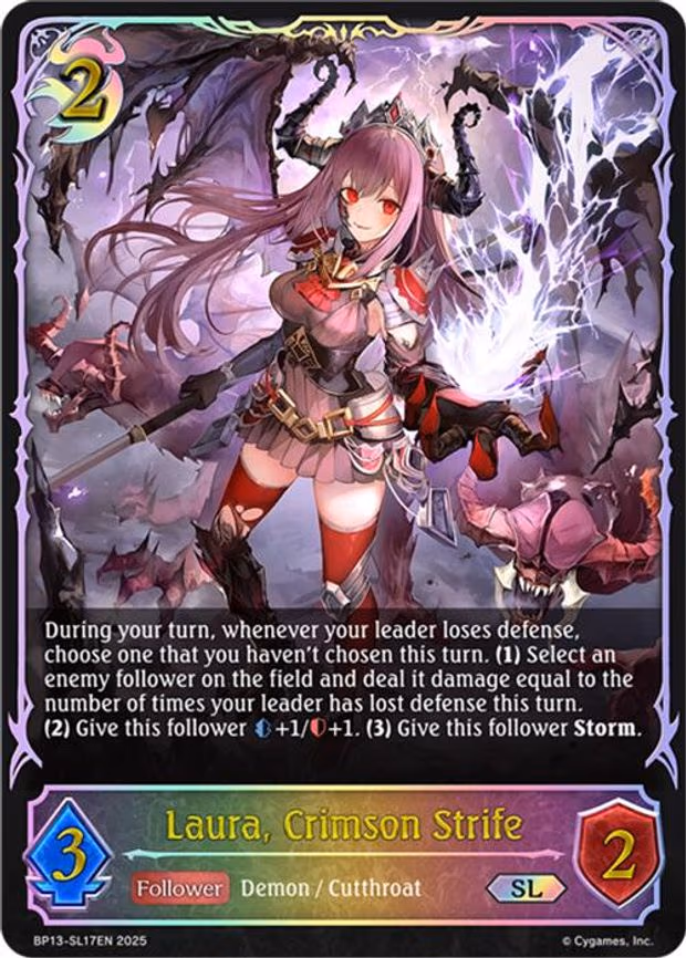 Laura, Crimson Strife