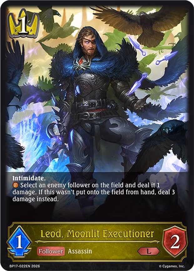 Leod, Moonlit Executioner - Legendary (BP17-022EN)