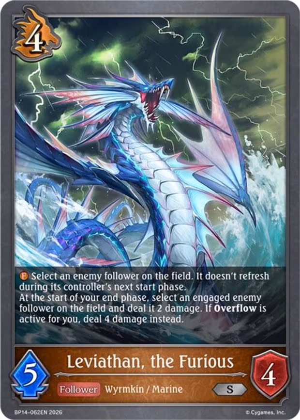 Leviathan, the Furious - Silver (BP14-062EN)