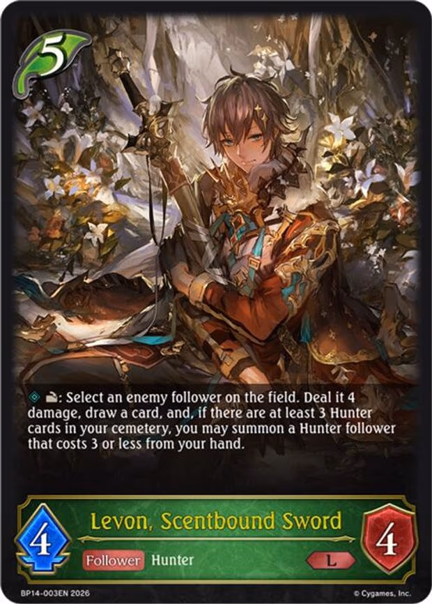 Levon, Scentbound Sword