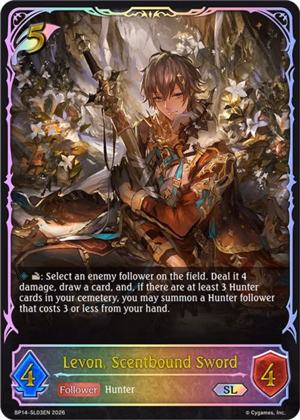 Levon, Scentbound Sword