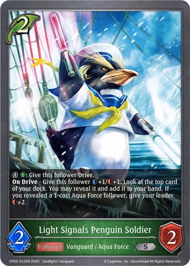 Light Signals Penguin Soldier - Silver (CP03-012EN)