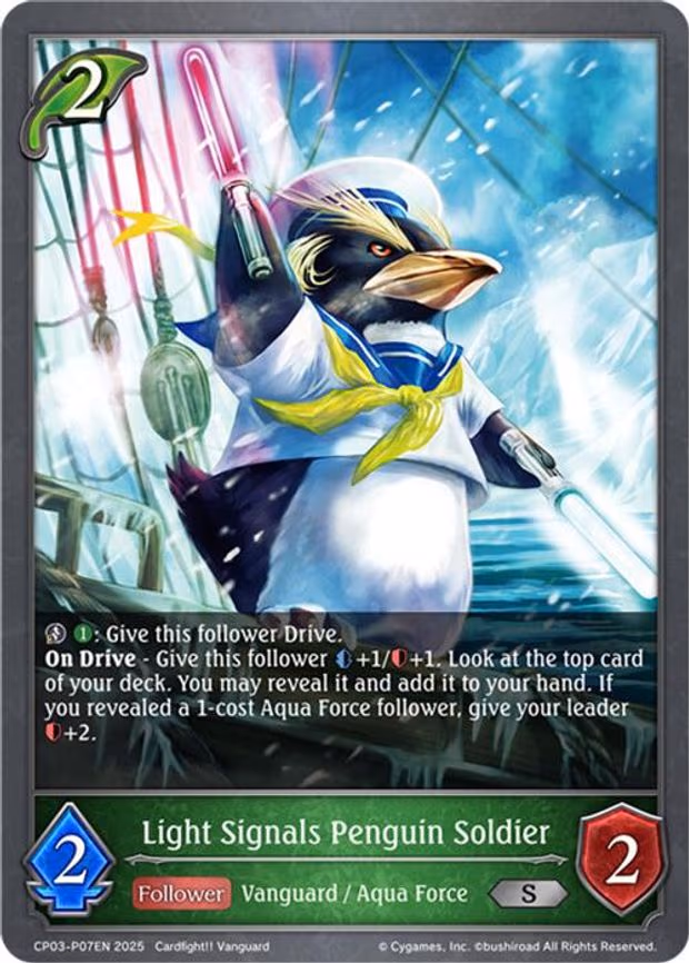 Light Signals Penguin Soldier - P07EN - Premium (CP03-P07EN)