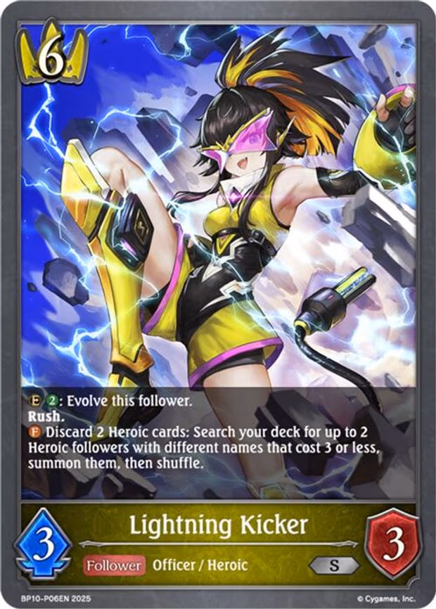 Lightning Kicker - Premium (BP10-P06EN)