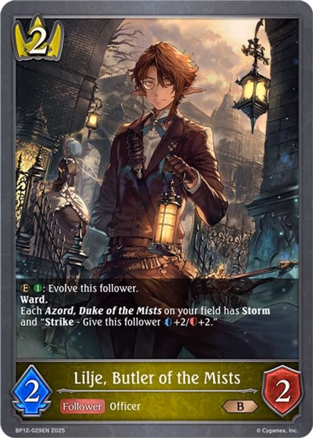 Lilje, Butler of the Mists - Bronze (BP12-029EN)