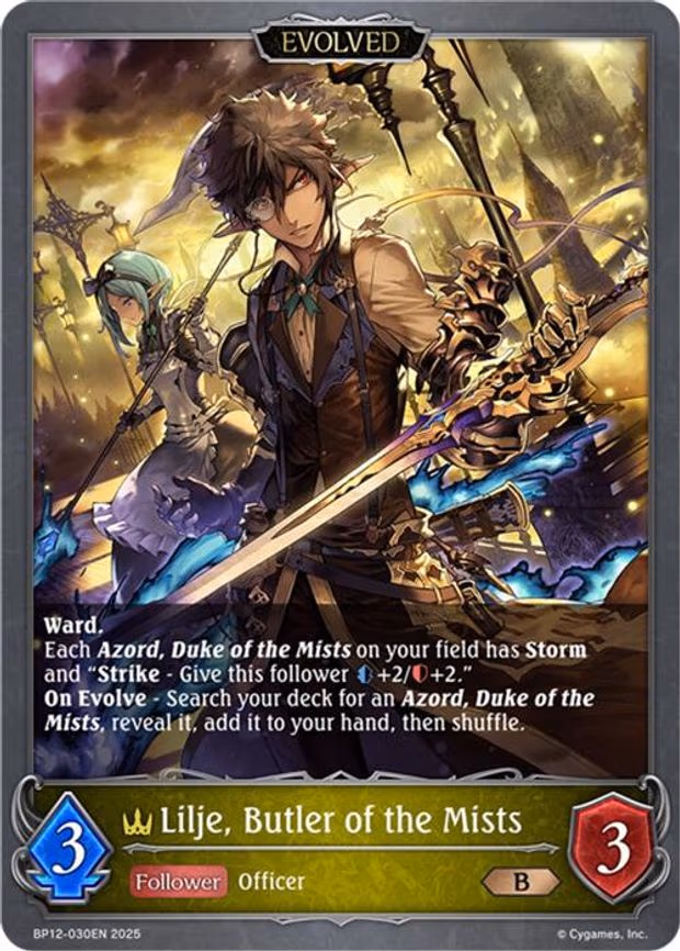 Lilje, Butler of the Mists - Bronze (BP12-030EN)