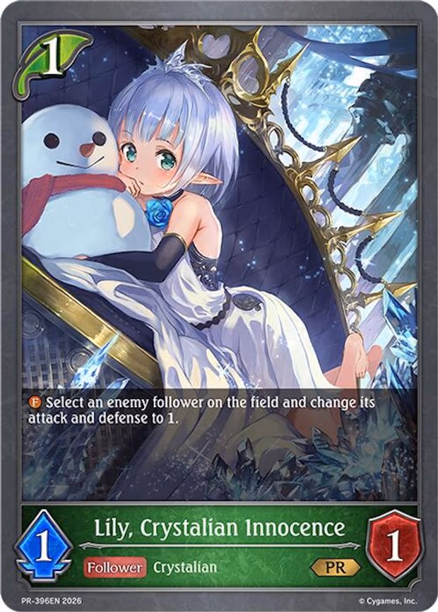 Lily, Crystalian Innocence - Promo (PR-396EN)