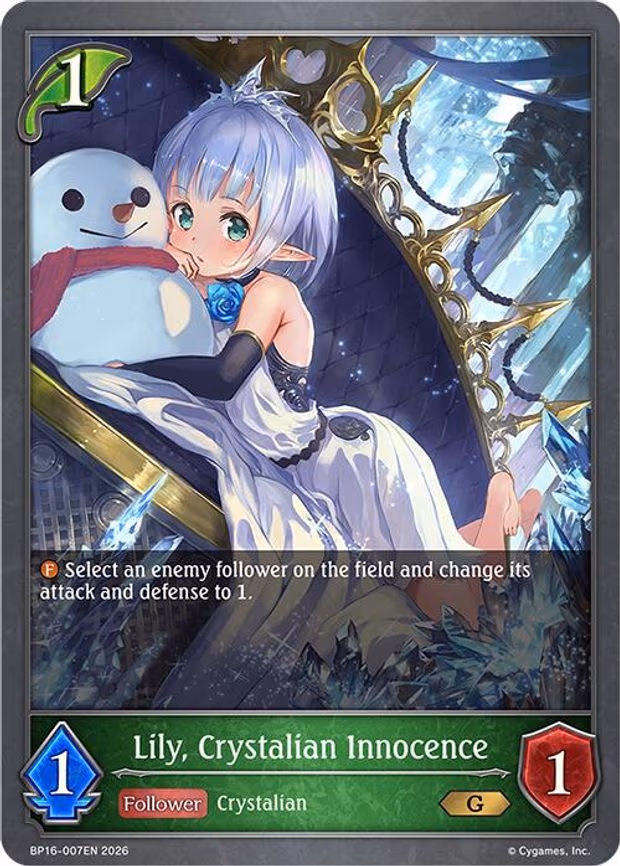 Lily, Crystalian Innocence - Gold (BP16-007EN)