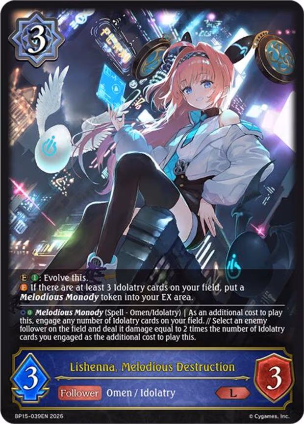 Lishenna, Melodious Destruction