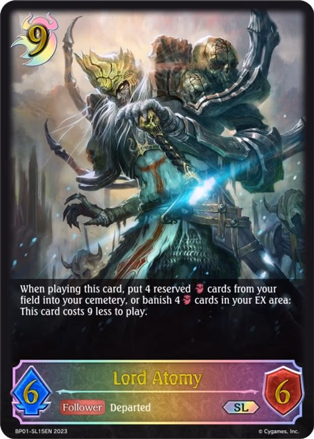Lord Atomy - Super Legendary (BP01-SL15EN)