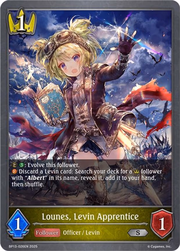 Lounes, Levin Apprentice - Silver (BP13-026EN)