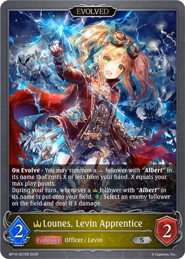 Lounes, Levin Apprentice - Silver (BP13-027EN)