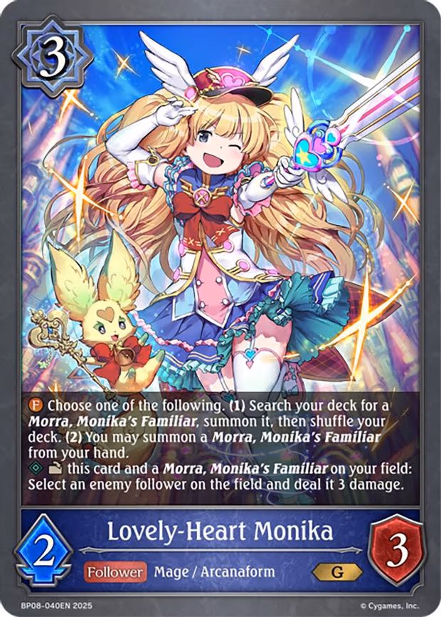 Lovely-Heart Monika - Gold (BP08-040EN)