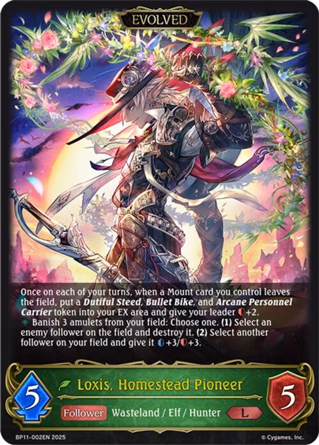 Loxis, Homestead Pioneer - Legendary (BP11-002EN)