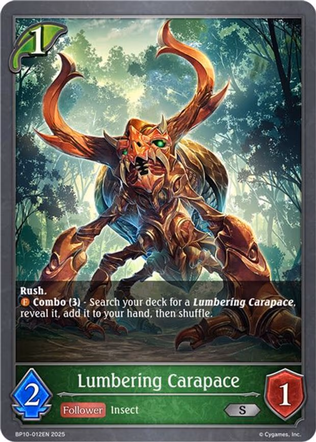 Lumbering Carapace - Silver (BP10-012EN)