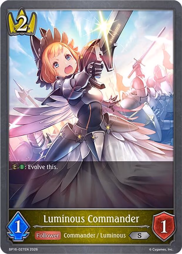Luminous Commander - Silver (BP16-027EN)