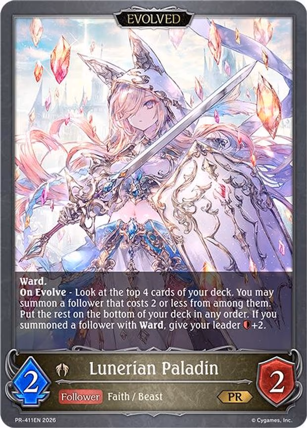 Lunerian Paladin - Promo (PR-411EN)