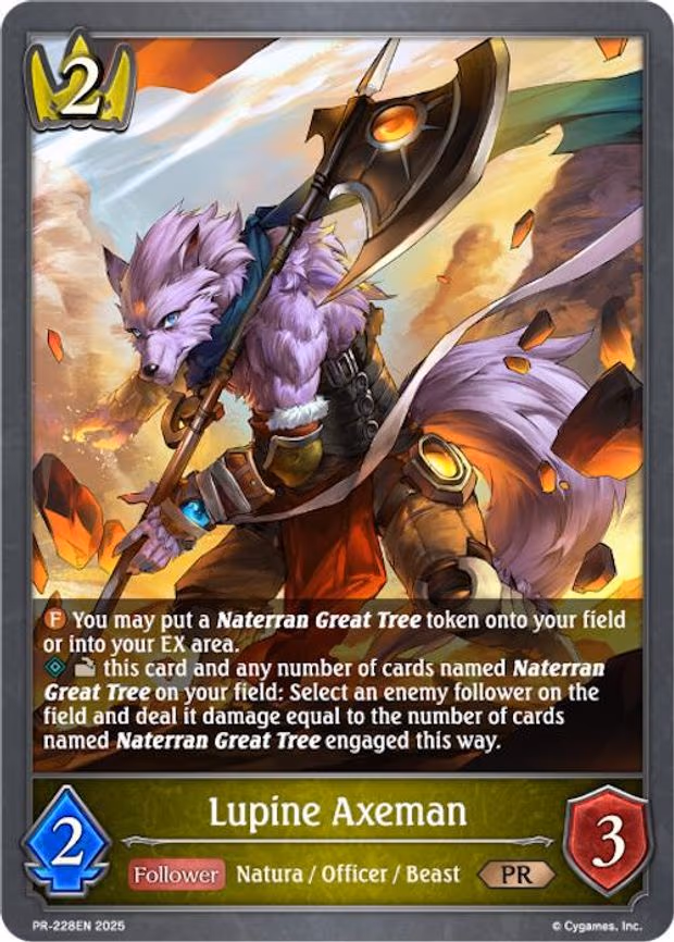 Lupine Axeman - Promo (PR-228EN)