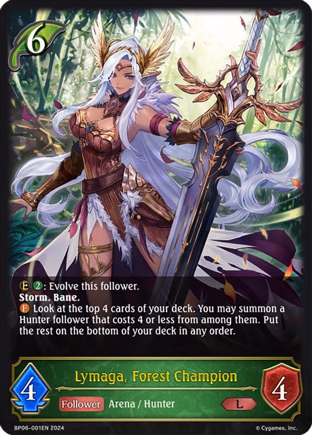 Lymaga, Forest Champion - Legendary (BP06-001EN)